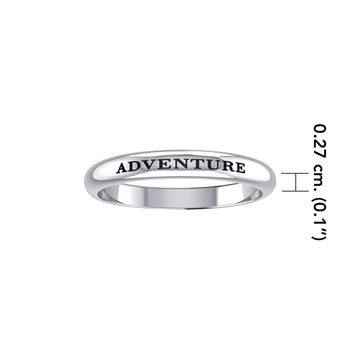 ADVENTURE Sterling Silver Ring TRI617 - Jewelry
